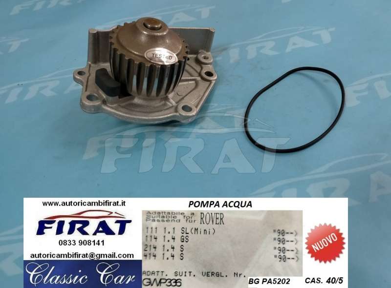 POMPA ACQUA ROVER 111 114 214 414 90-> (PA5202)